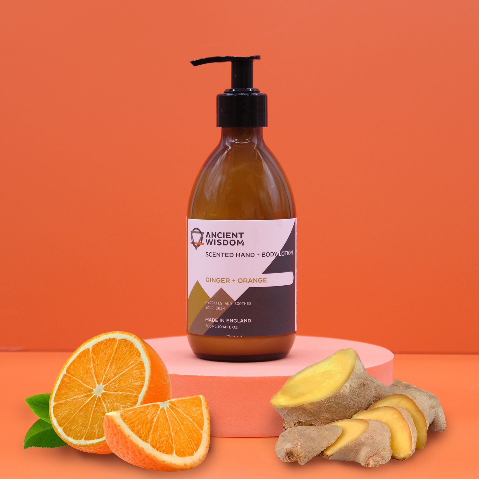Ancient Wisdom Hånd- Og Bodylotion – Ginger + Orange