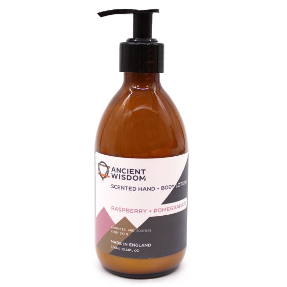 Ancient Wisdom Hånd- Og Bodylotion – Raspberry + Pomegranate