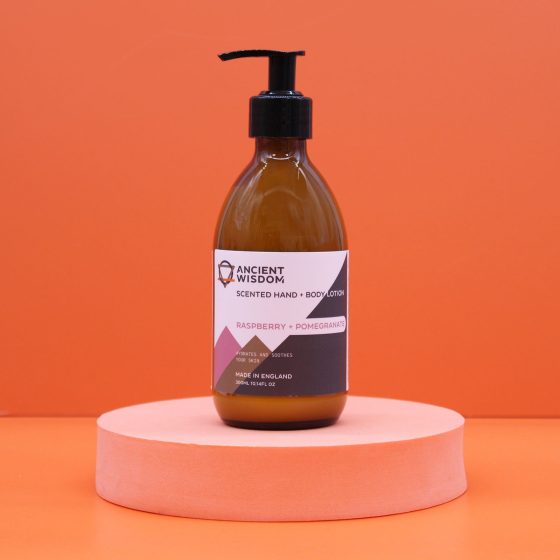 Ancient Wisdom Hånd- Og Bodylotion – Raspberry + Pomegranate - Billede 2