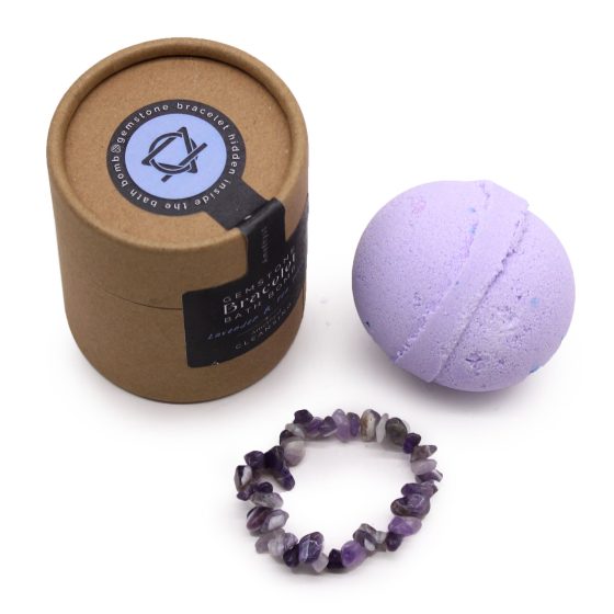 Gem Bracelet Badebombe – Amethyst