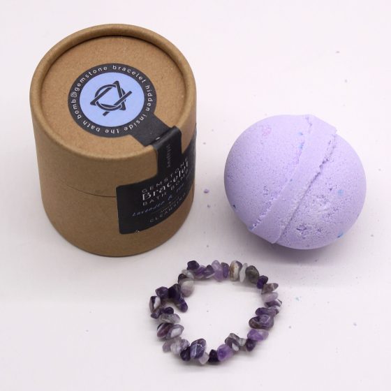 Gem Bracelet Badebombe – Amethyst - Billede 4