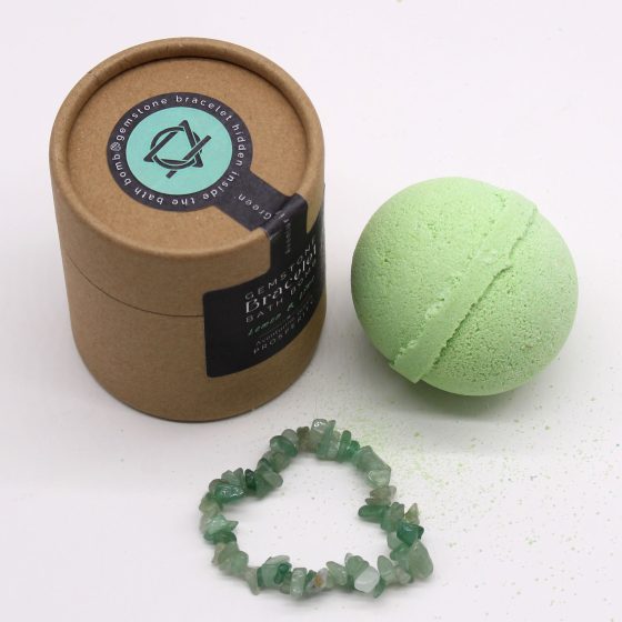 Gem Bracelet Badebombe – Green Aventurine - Billede 3