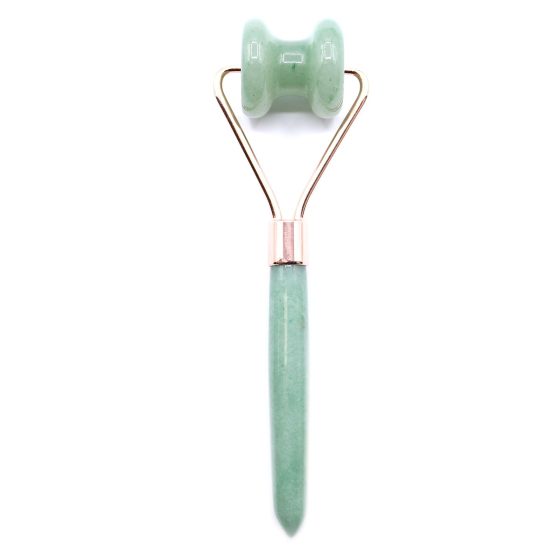 Edelstens Jawline-rulle – Jade