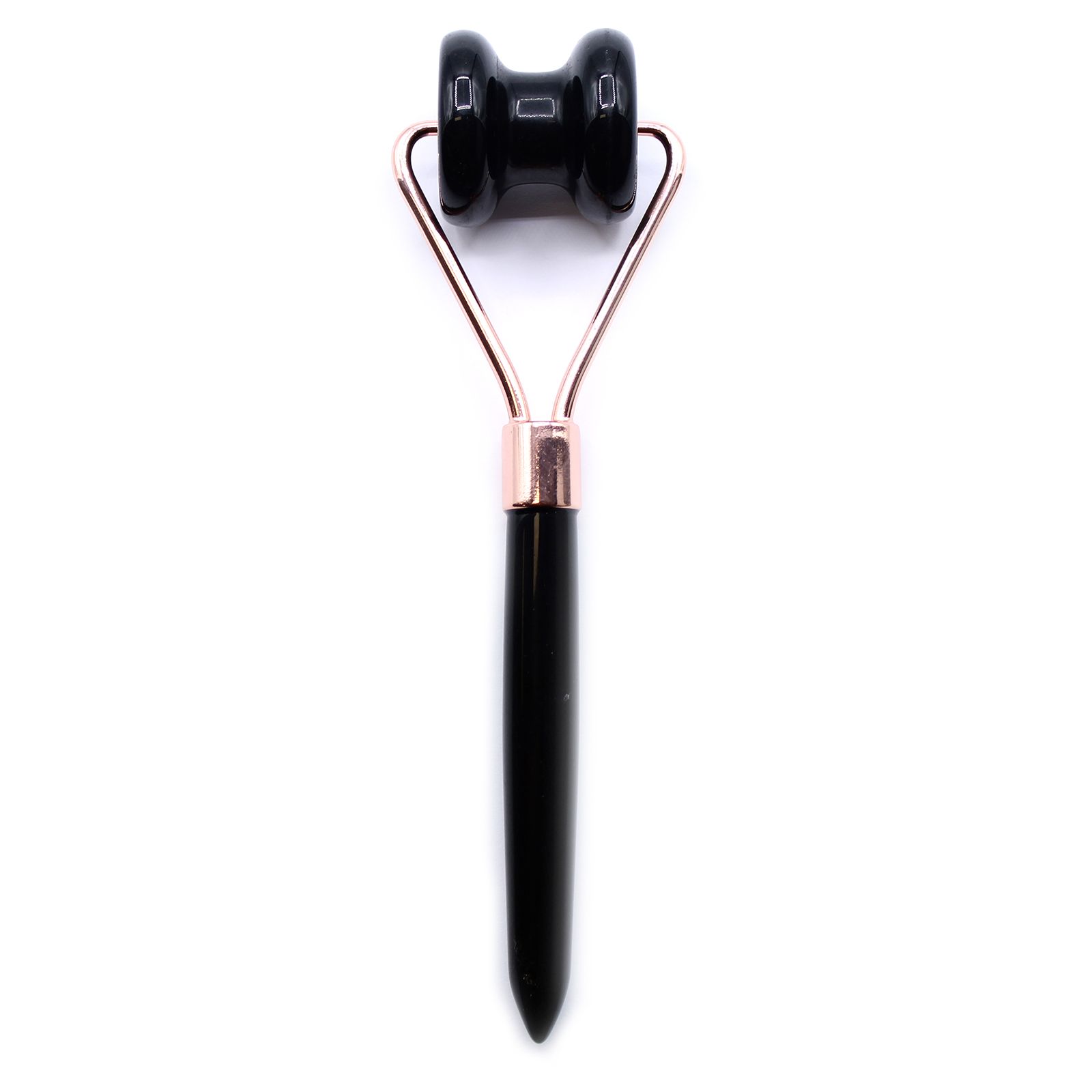 Edelstens Jawline-rulle – Sort Obsidian