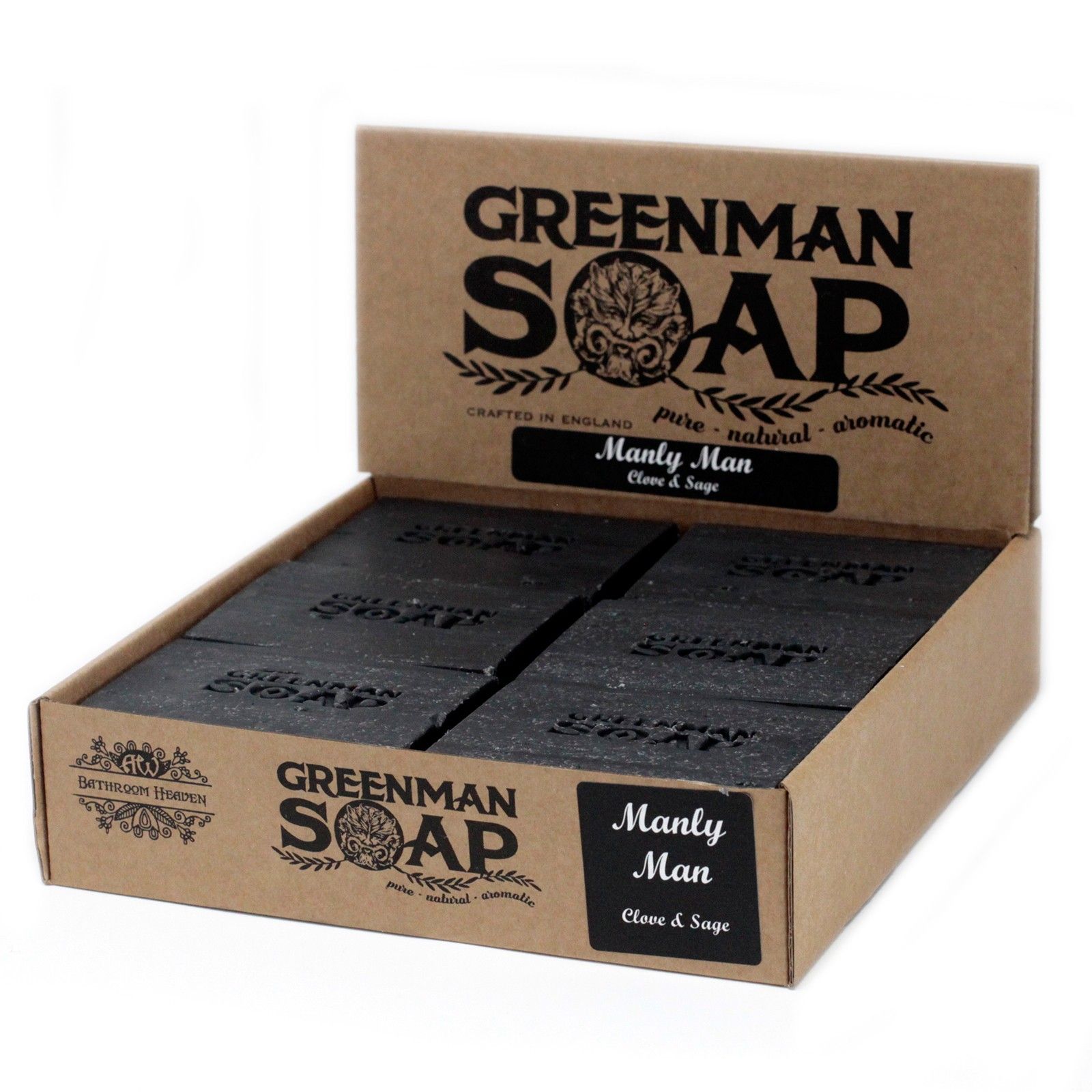 Greenman Sæbe 100 G – Manly Man