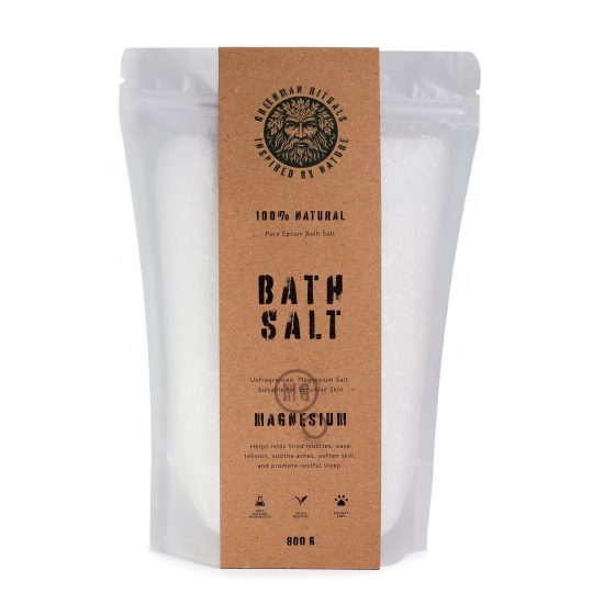 Greenman Rituals Magnesium Epsom Badesalt – Pure Formula