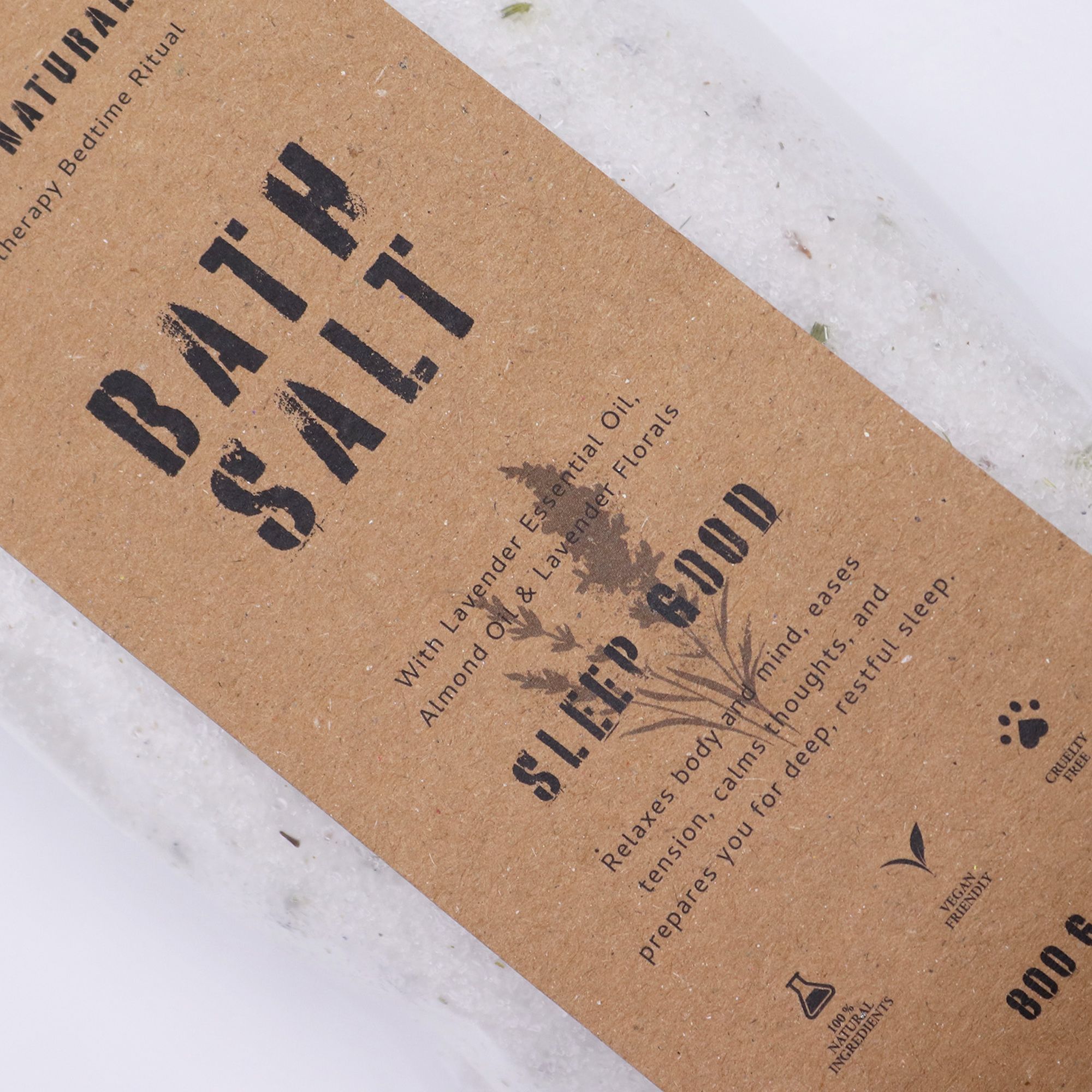 Greenman Rituals Lavendel Aromaterapi Epsom Badesalt – Sleep Good