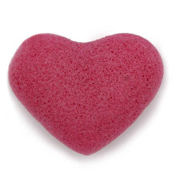 Konjac-svamp Hjerte – Rose