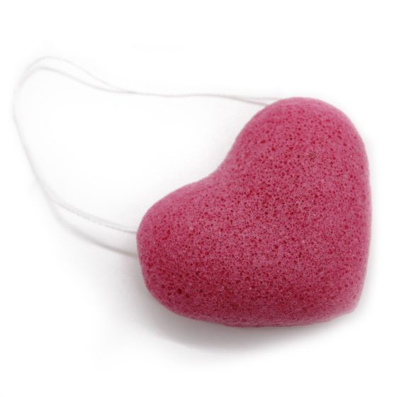 Konjac-svamp Hjerte – Rose - Billede 2
