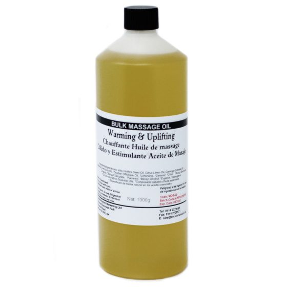 Ancient Wisdom Massageolie – Warm & Uplifting 1 Kg
