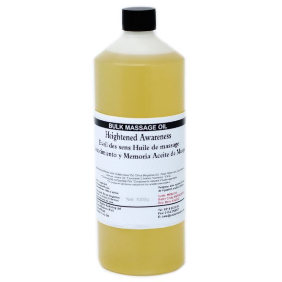 Ancient Wisdom Massageolie – Heighten Awareness 1 Kg - Billede 1