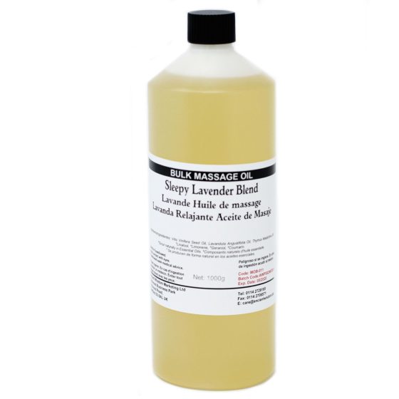 Ancient Wisdom Massageolie – Sleepy Lavender 1 Kg
