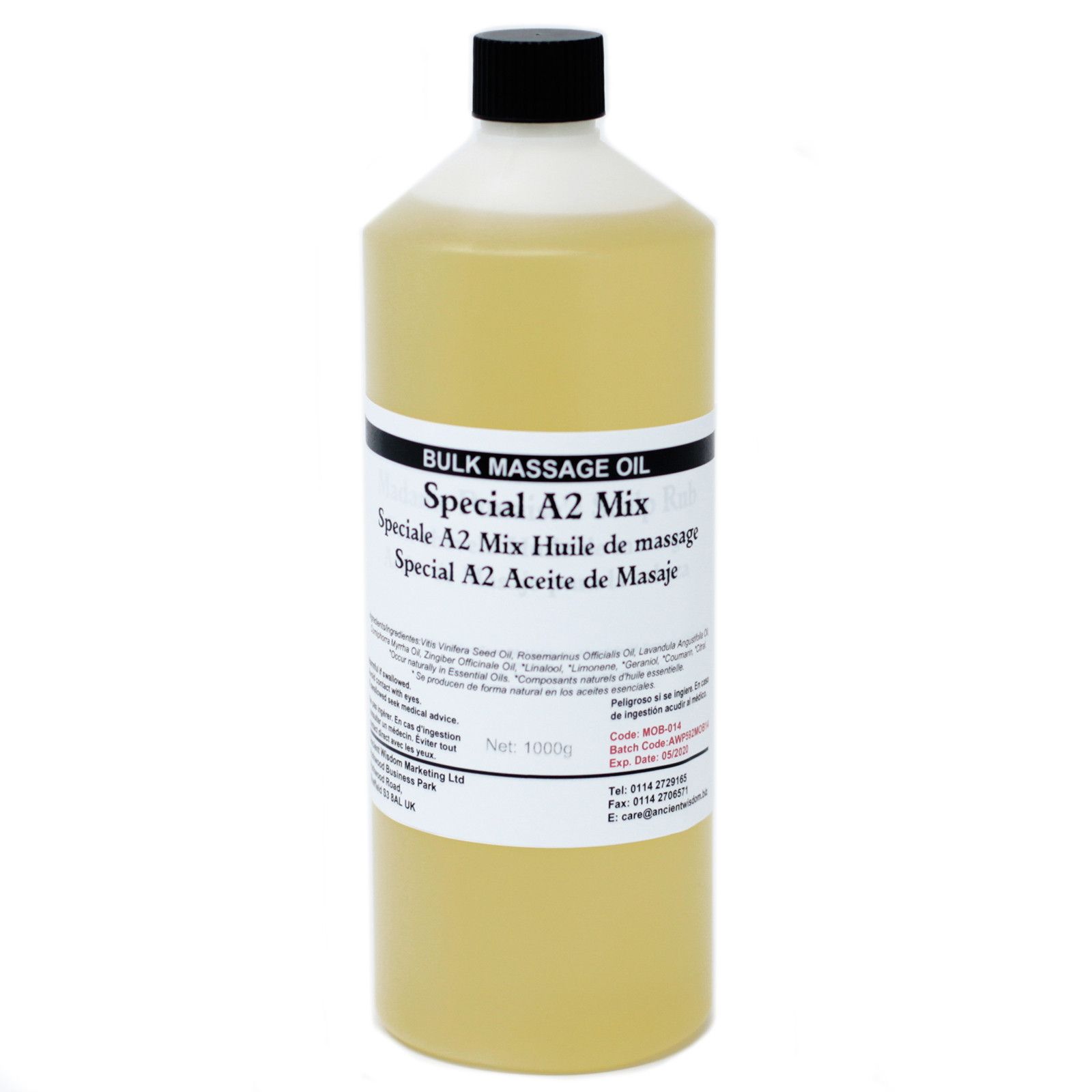 Ancient Wisdom Massageolie – Special Regeneration A2 Mix 1 Kg