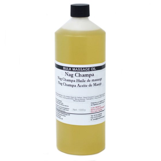 Ancient Wisdom Massageolie – Nag Champa 1 Kg
