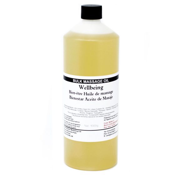 Ancient Wisdom Massageolie – Wellbeing 1 Kg
