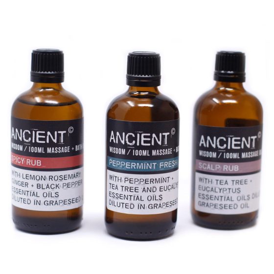 Ancient Wisdom Massageolie – Relaxing 100 Ml - Billede 2