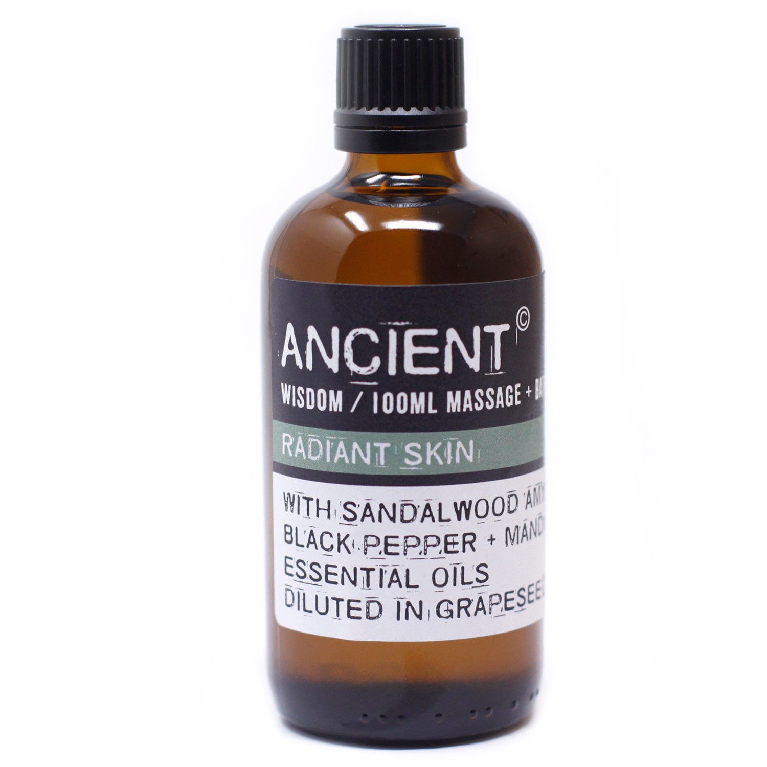 Ancient Wisdom Massageolie – Sandalwood Glow 100 Ml