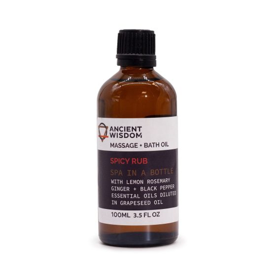 Ancient Wisdom Massageolie – Spicy Rub 100 Ml