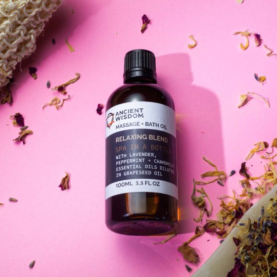 Ancient Wisdom Massageolie – Toning & Firming 100 Ml - Billede 4