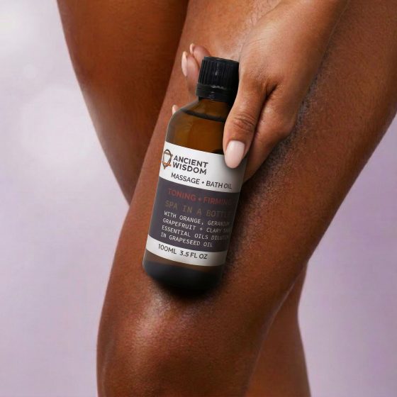 Ancient Wisdom Massageolie – Toning & Firming 100 Ml - Billede 6