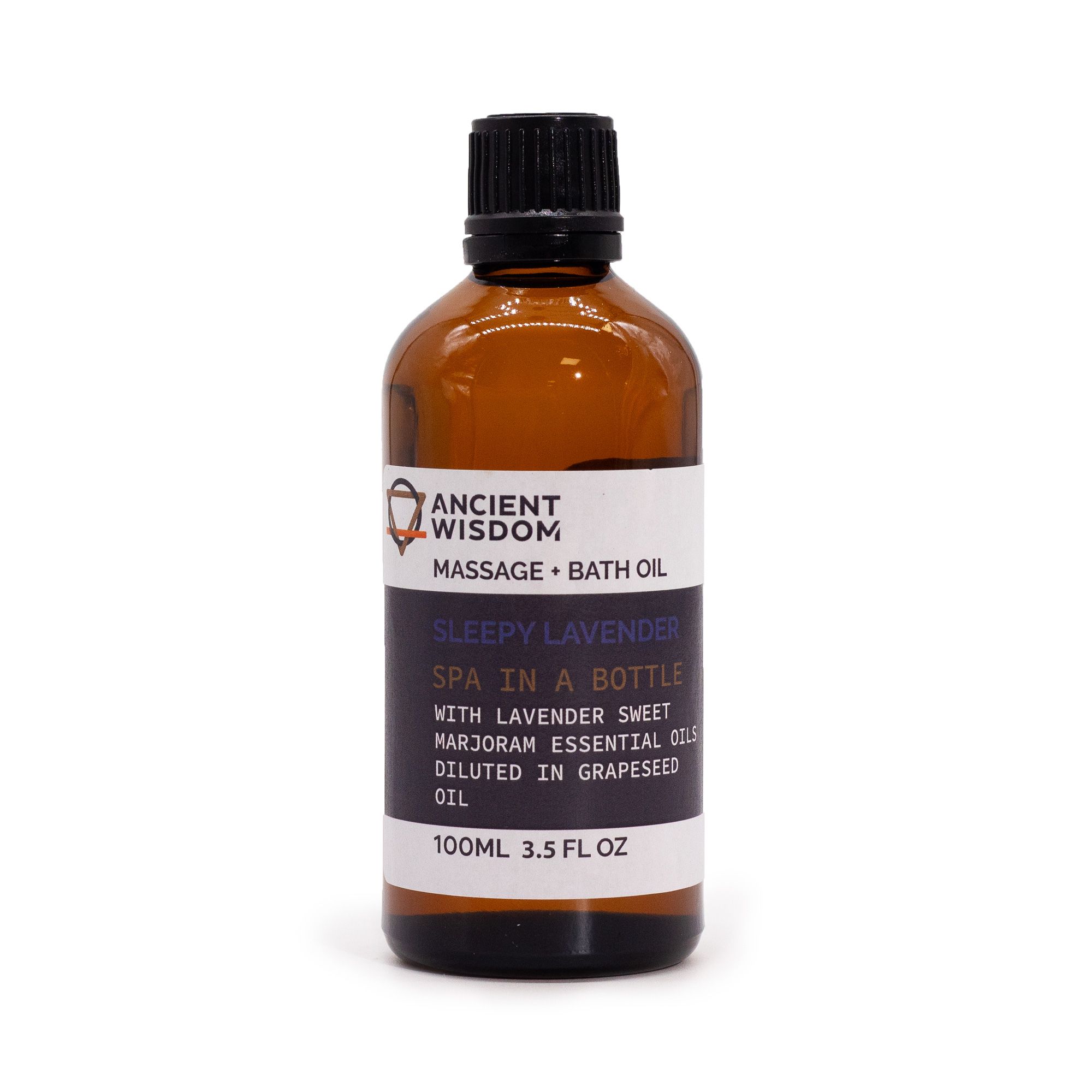 Ancient Wisdom Massageolie – Sleepy Lavender 100 Ml