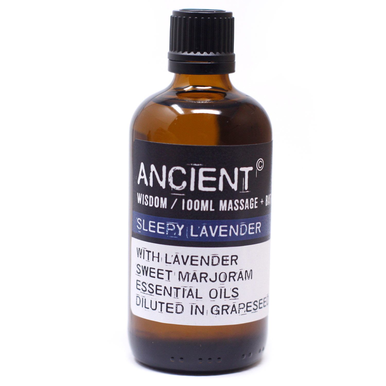 Ancient Wisdom Massageolie – Sleepy Lavender 100 Ml