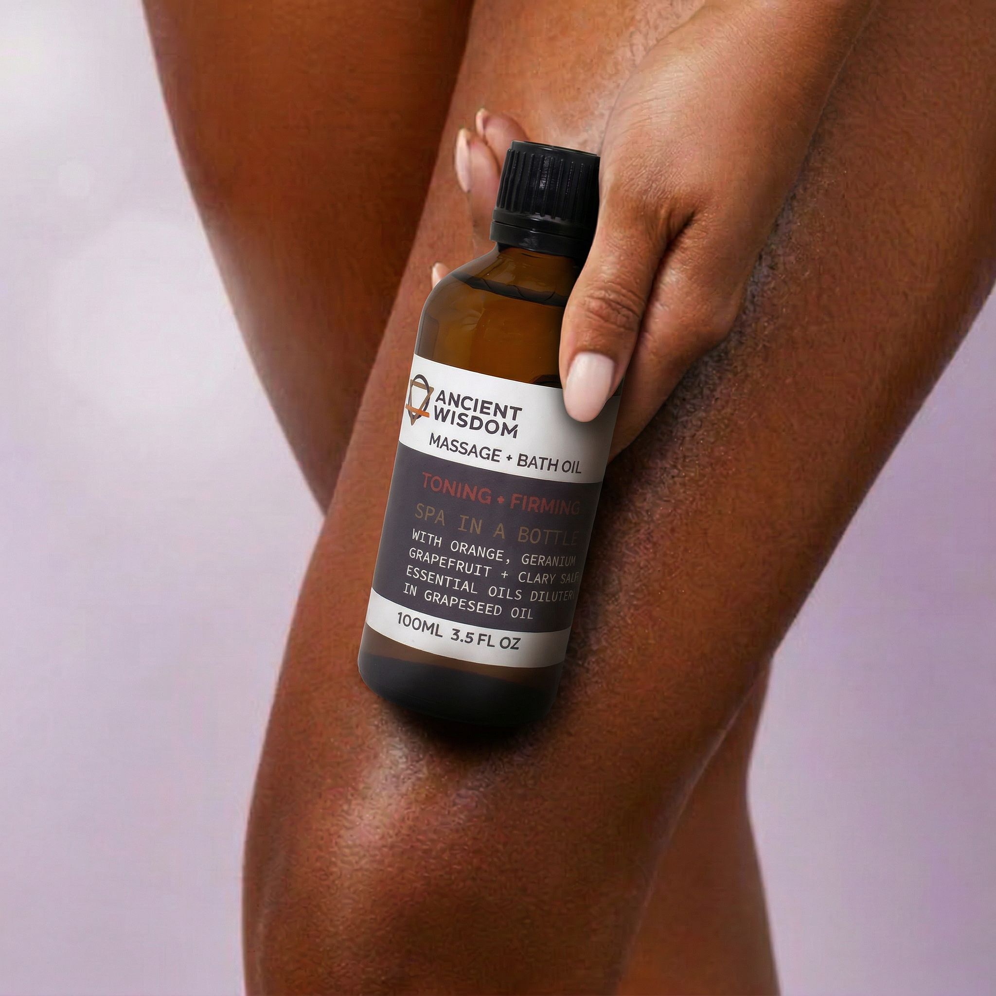 Ancient Wisdom Massageolie – Sleepy Lavender 100 Ml