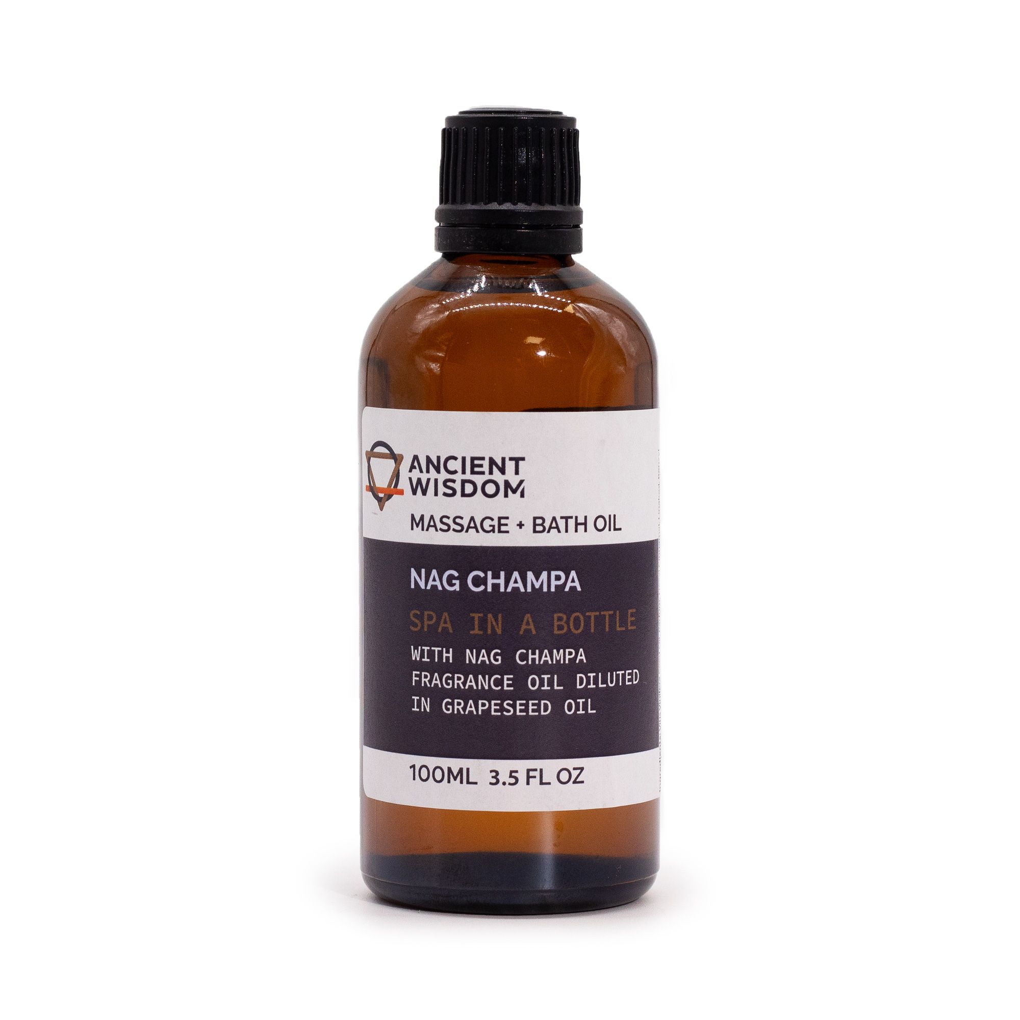 Ancient Wisdom Massageolie – Nag Champa 100 Ml