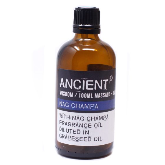 Ancient Wisdom Massageolie – Nag Champa 100 Ml - Billede 3