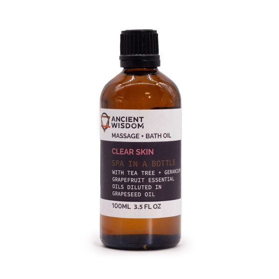 Ancient Wisdom Massageolie – Clear Skin 100 Ml