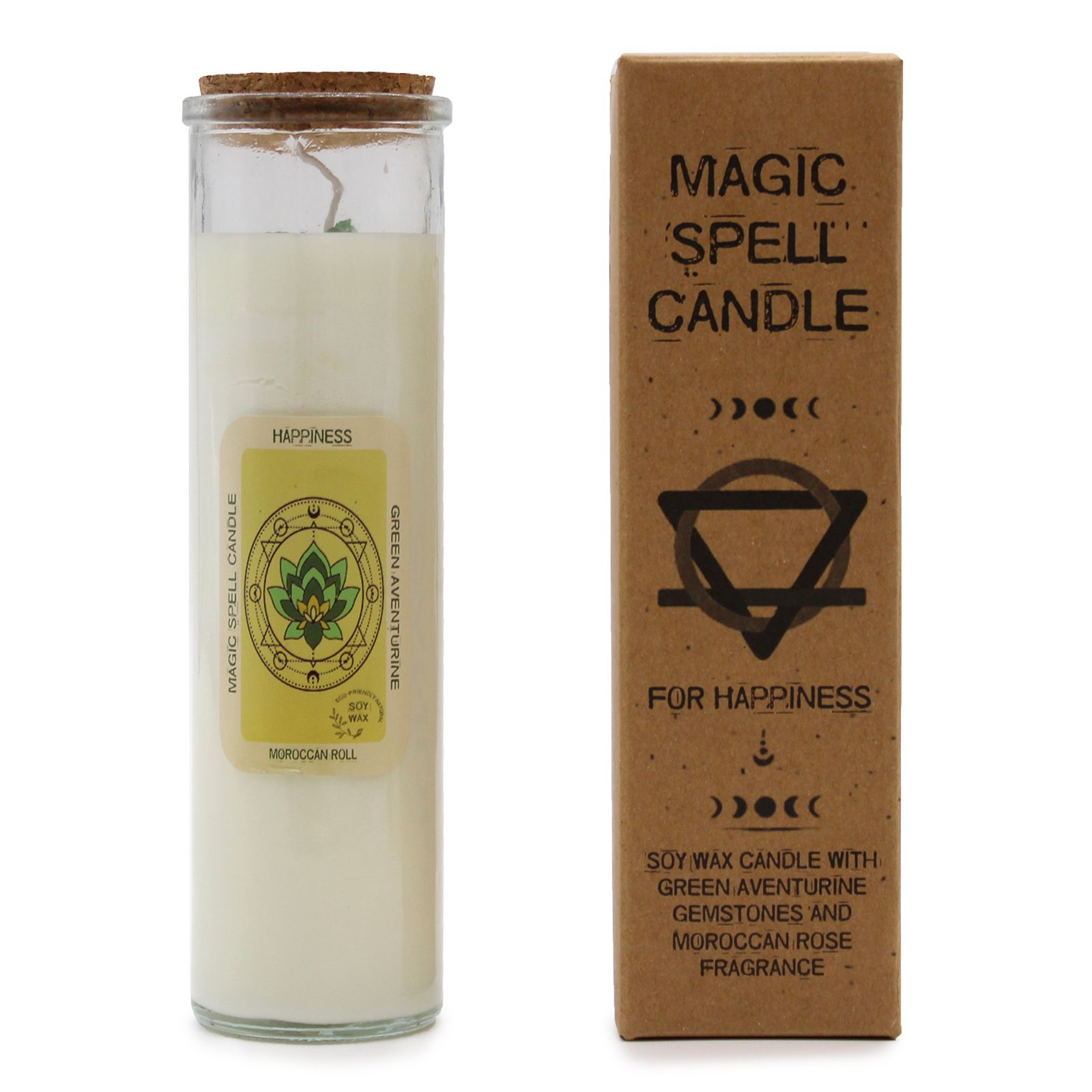 Magic Spell Stearinlys – Lykke