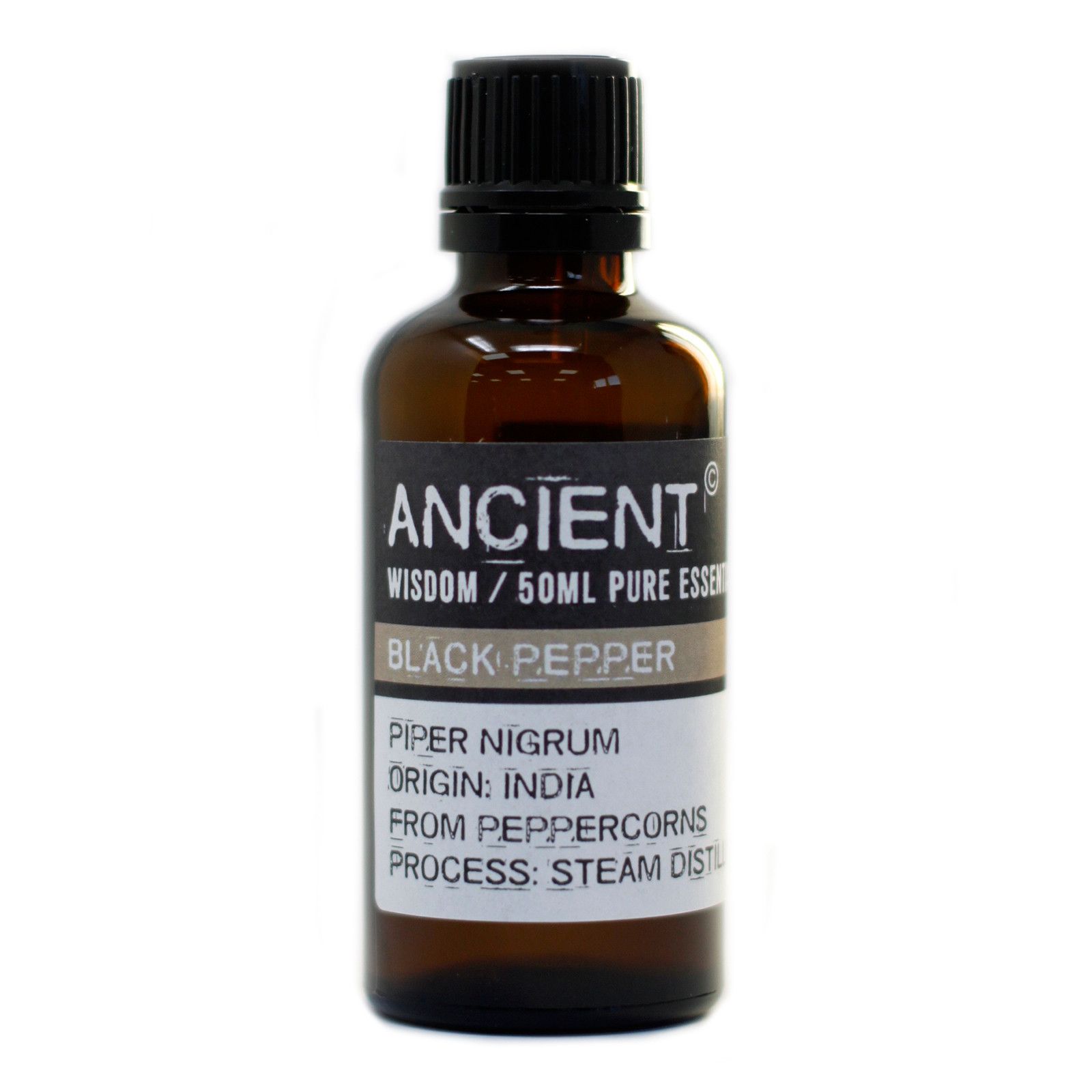 Æterisk Olie 50 Ml – Sort Peber