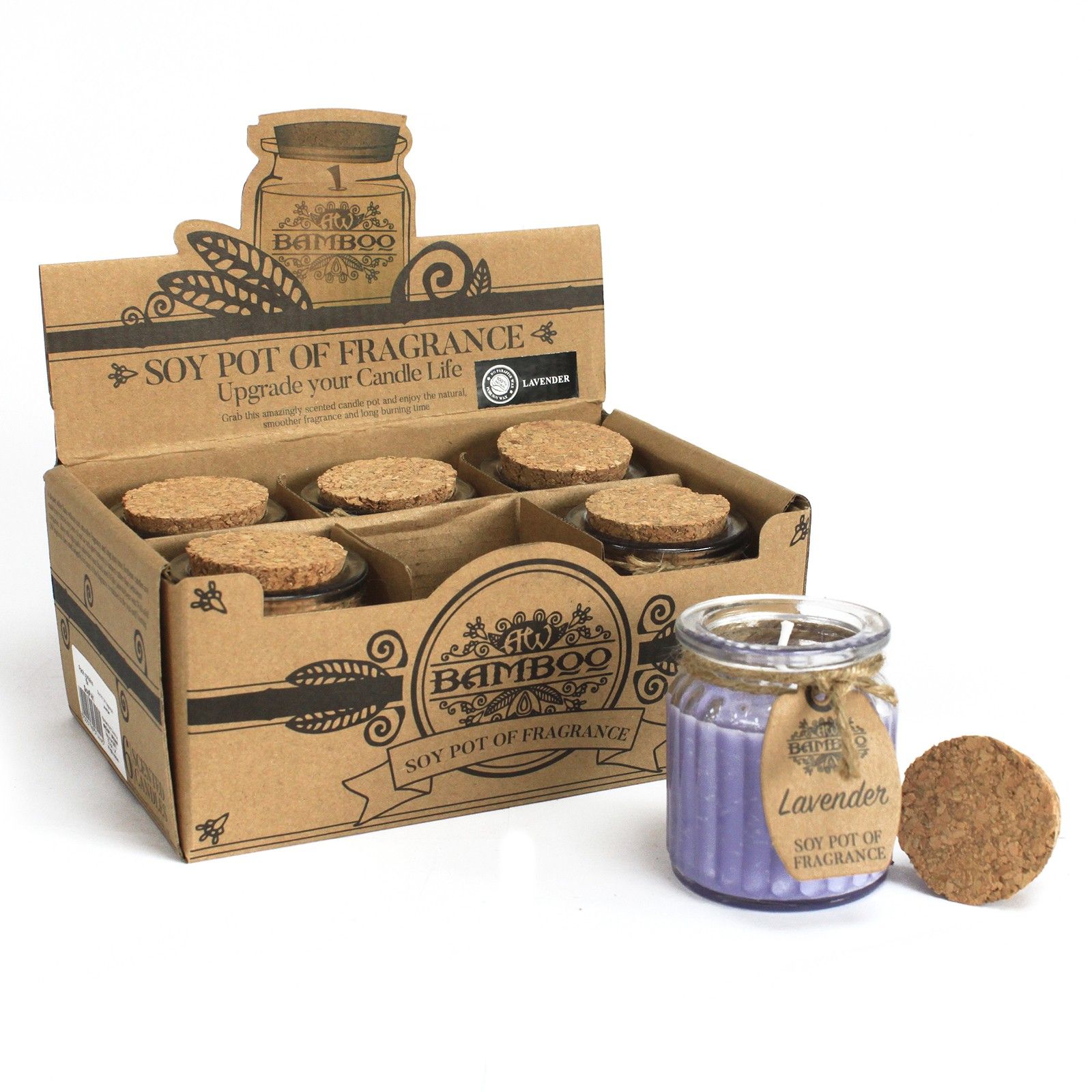 Soy Pot Soja Duftlys – Lavendel