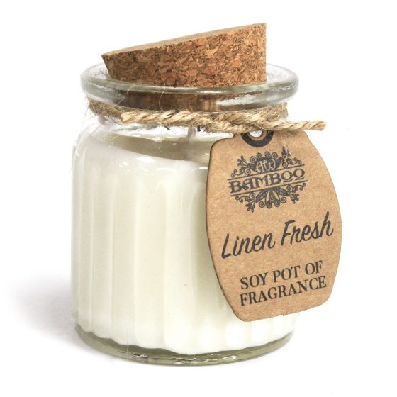 Soy Pot Soja Duftlys – Linen Fresh