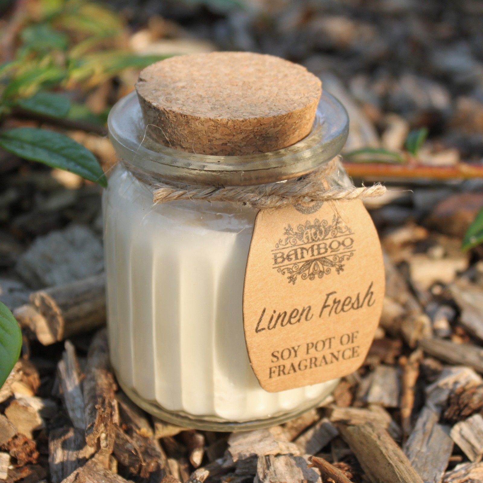 Soy Pot Soja Duftlys – Linen Fresh