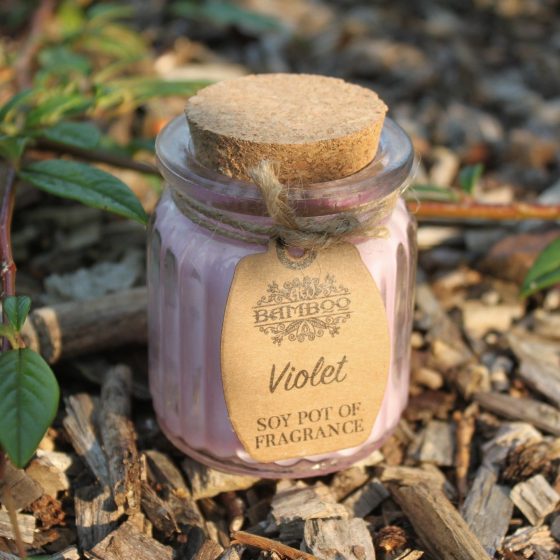 Soy Pot Soja Duftlys – Viol - Billede 2
