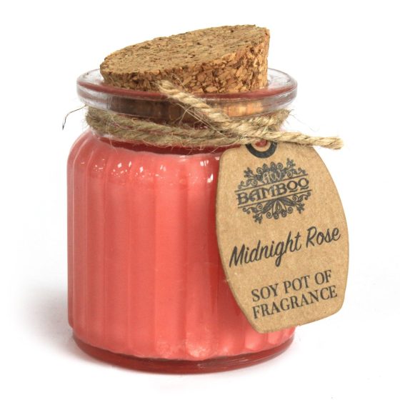 Soy Pot Soja Duftlys – Midnatsrose