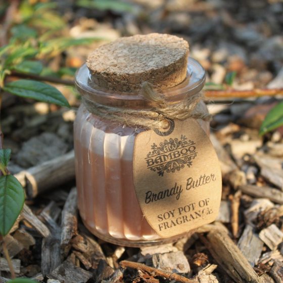 Soy Pot Soja Duftlys – Brandysmør - Billede 2