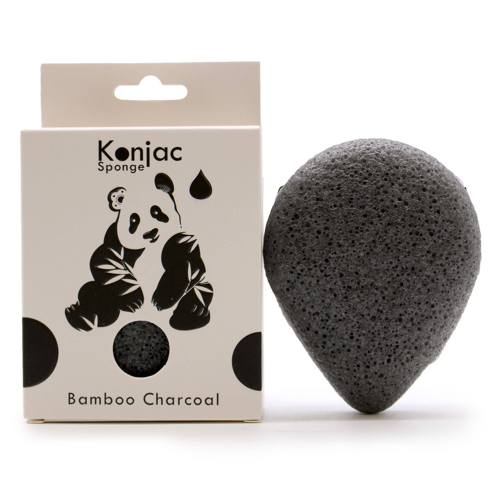 Konjac-svamp Dråbe – Bambuskul