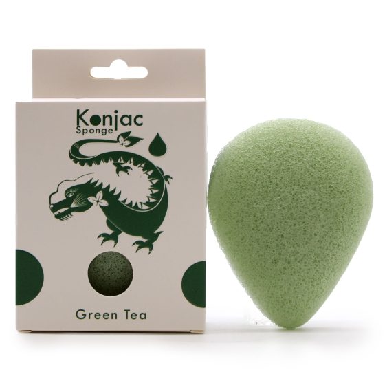 Konjac-svamp Dråbe – Grøn Te