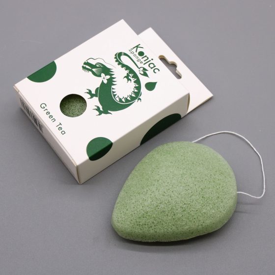 Konjac-svamp Dråbe – Grøn Te - Billede 3