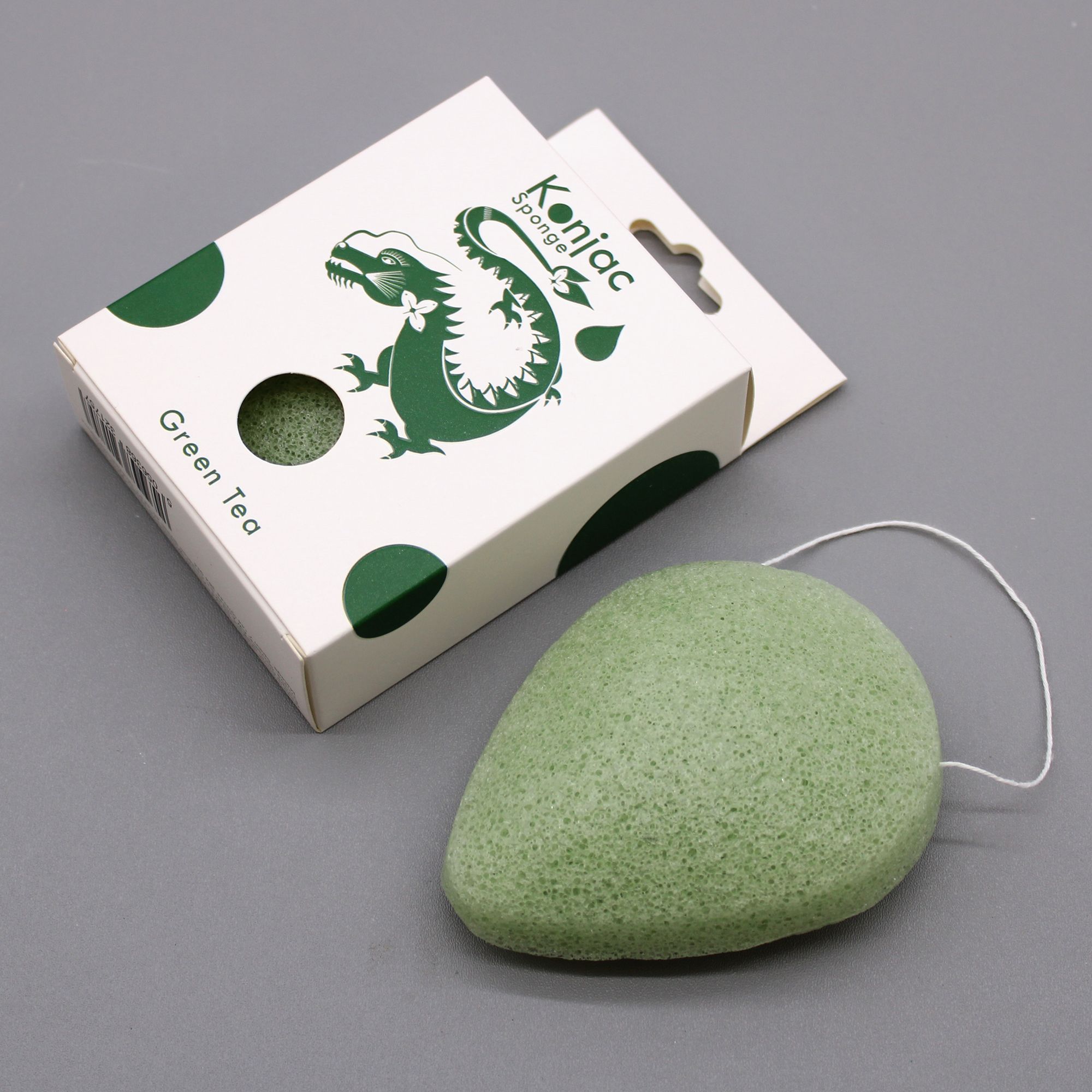Konjac-svamp Dråbe – Grøn Te