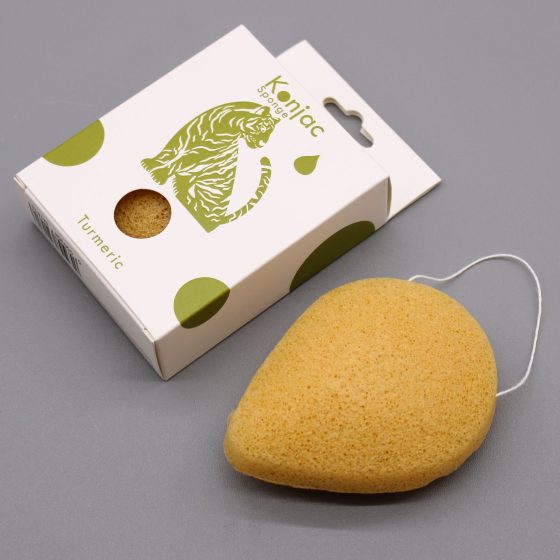 Konjac-svamp Dråbe – Gurkemeje - Billede 2