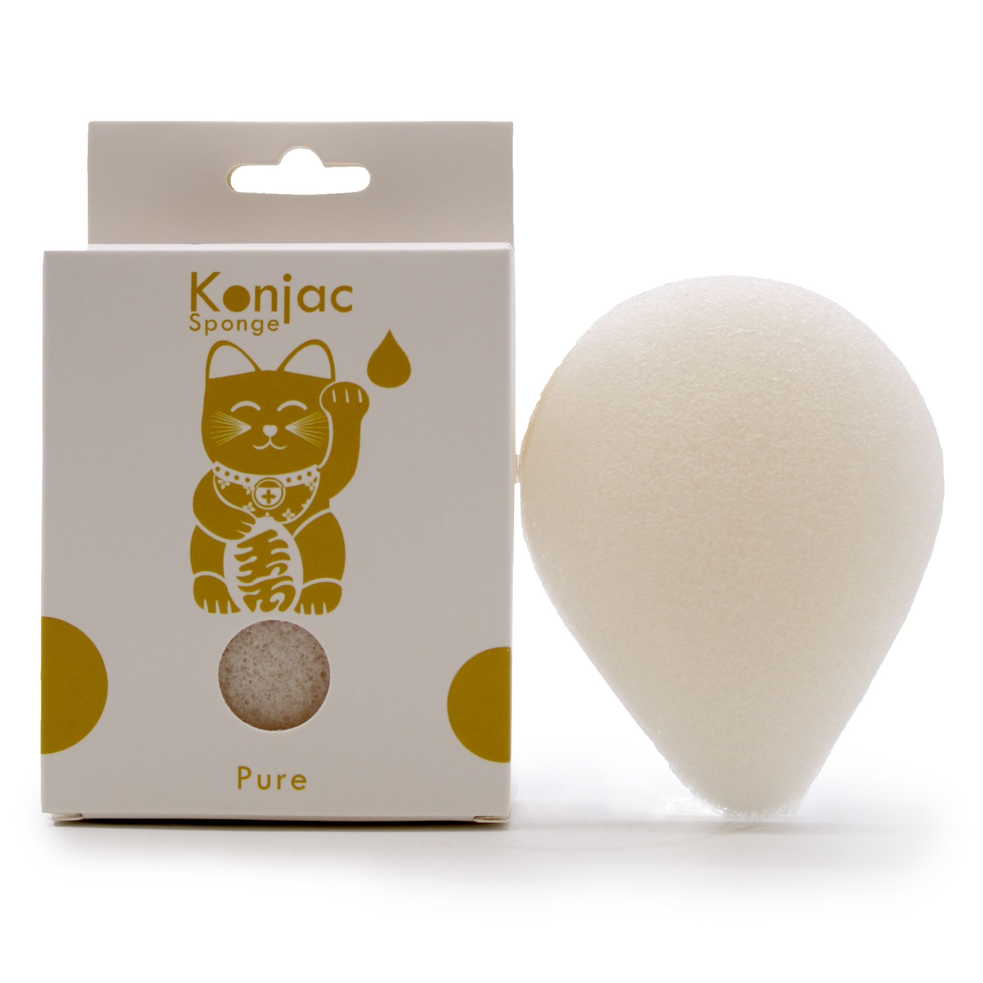 Konjac-svamp Dråbe – Natural