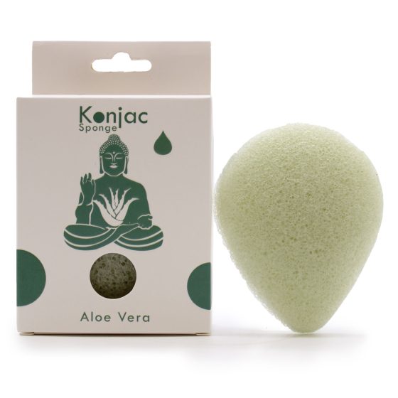 Konjac-svamp Dråbe – Aloe Vera
