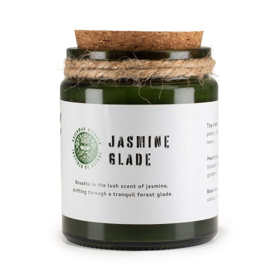 Greenman Woodwick Soja Duftlys – Jasmine Glade