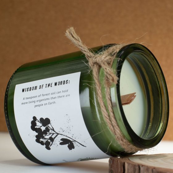Greenman Woodwick Soja Duftlys – Woodland Zest - Billede 5