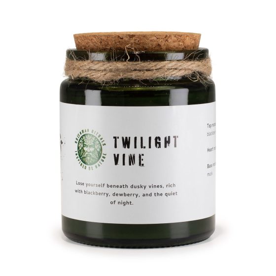 Greenman Woodwick Soja Duftlys – Twilight Vine