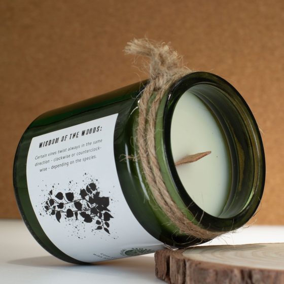 Greenman Woodwick Soja Duftlys – Twilight Vine - Billede 5