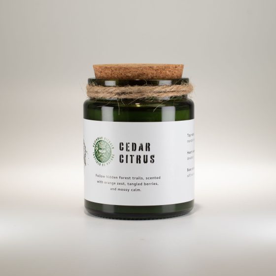 Greenman Woodwick Soja Duftlys – Forest Resin - Billede 4